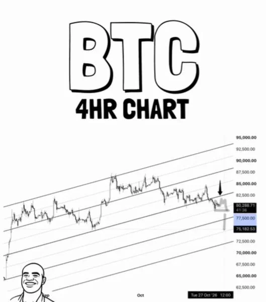 [Analysis] Bitcoin Could Slide to $72,500, Offering a Buying Opportunity