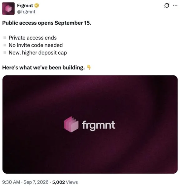 Anchorage Digital adds institutional access to Frgmnt’s fUSD stablecoin