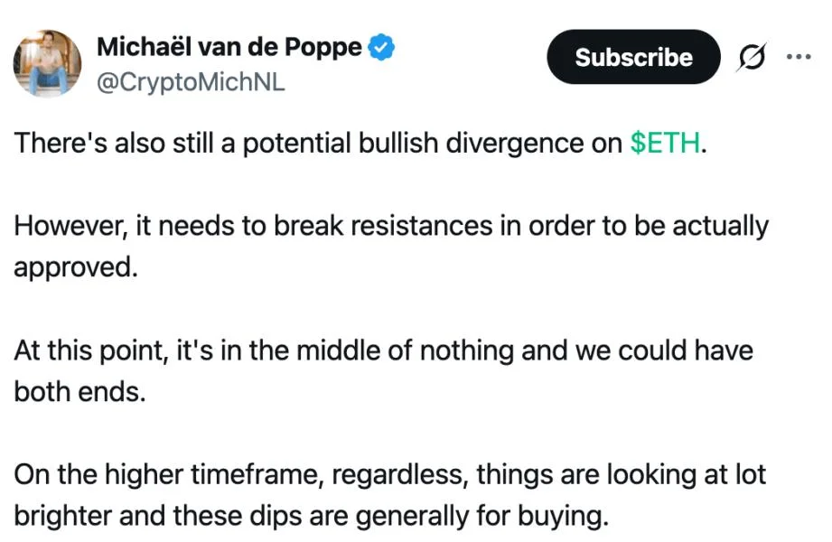 ETH Sits 'In The Middle Of Nothing' Heading Into The Back Half Of A Red October