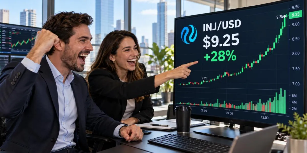 Injective explodes 30% as White House talks put $10 INJ breakout in focus