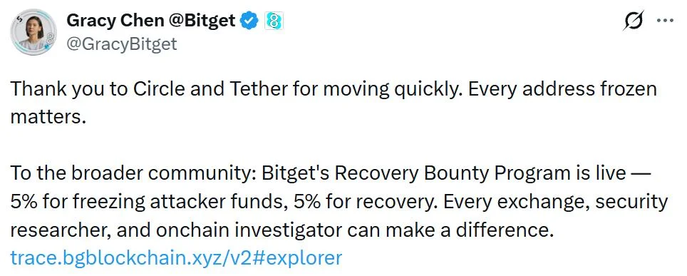 NEAR Intents says it blocked $50M tied to Bitget hackers