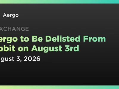 Aergo to Be Delisted From Upbit on August 3rd