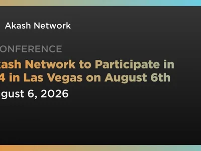 Akash Network to Participate in Ai4 in Las Vegas on August 6th