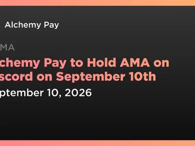 Alchemy Pay to Hold AMA on Discord on September 10th