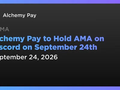 Alchemy Pay to Hold AMA on Discord on September 24th