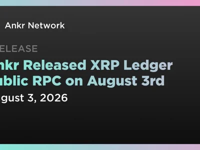 Ankr Released XRP Ledger Public RPC on August 3rd