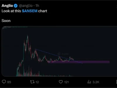 ANSEM Price Compresses Below Trendline With $0.388 Breakout Target in Focus