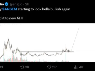 ANSEM Price Rallies From $0.22 as Breakout Structure Targets Higher Levels
