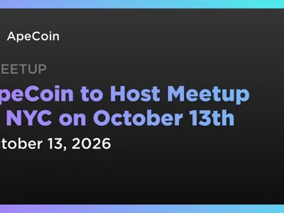ApeCoin to Host Meetup in NYC on October 13th