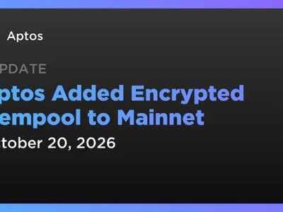 Aptos Added Encrypted Mempool to Mainnet