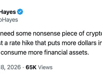 Arthur Hayes Says Crypto Didn't Need 'Nonsense' CLARITY Act - Just A Rate Hike, Bitcoin Tops $81K