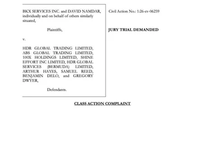 Arthur Hayes Sued Again as BitMEX Hit With New Class Action Lawsuit