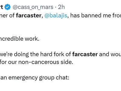 Balaji’s ‘Singapore of social media’ begins with a wave of bans