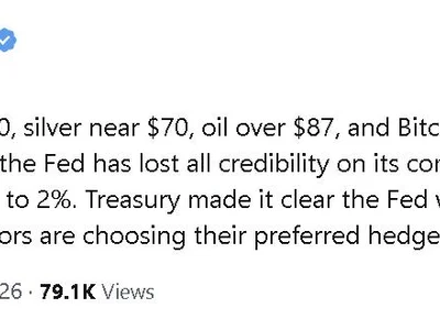 Bitcoin, Oil, Gold Rally: Peter Schiff Questions Fed's Credibility, Says 'Investors Are Choosing Their Preferred Hedge'
