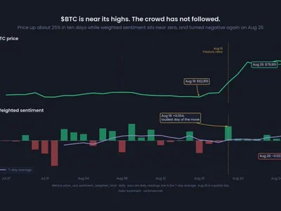 Bitcoin Price Accumulates Below $80,000, While the Sentiment Fades—Is It Bullish Disbelief or a Warning Signal?