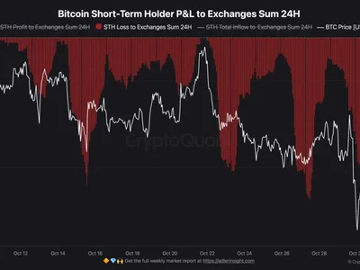 Bitcoin Short-Term Holders Cut Losses as 36,600 BTC Hit Exchanges in 24 Hours