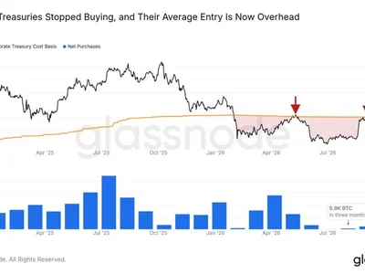 Bitcoin treasuries buy just 5.9K BTC in three months as paper losses linger