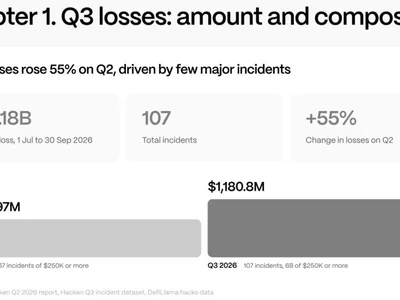 Bitget, Liquid exploits push Q3 crypto hacks toward $1.2B