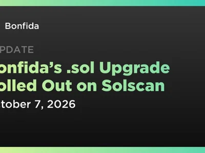 Bonfida’s .sol Upgrade Rolled Out on Solscan