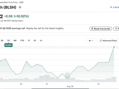 Bullish shares jump 10% as Q2 adjusted EBITDA more than triples