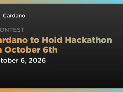Cardano to Hold Hackathon on October 6th
