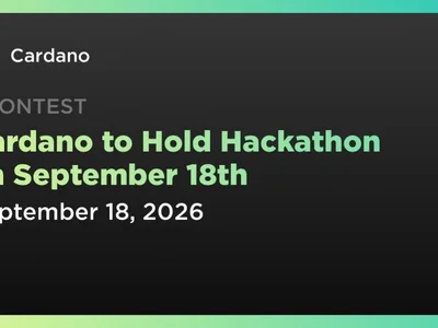 Cardano to Hold Hackathon on September 18th
