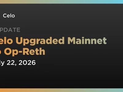 Celo Upgraded Mainnet to Op-Reth
