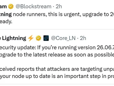 Core Lightning warns attackers are targeting unpatched nodes