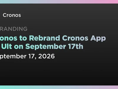 Cronos to Rebrand Cronos App as Ult on September 17th