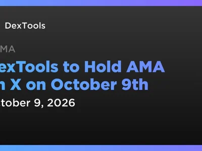 DexTools to Hold AMA on X on October 9th