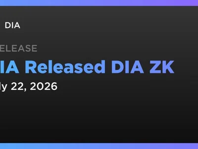 DIA Released DIA ZK