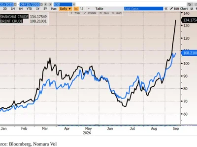 Energy shortages trigger new round of global market volatility - Nomura