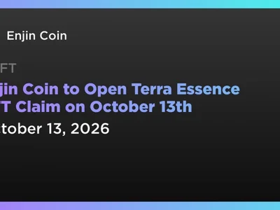 Enjin Coin to Open Terra Essence NFT Claim on October 13th