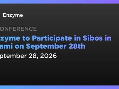 Enzyme to Participate in Sibos in Miami on September 28th