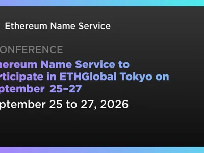 Ethereum Name Service to Participate in ETHGlobal Tokyo on September 25–27