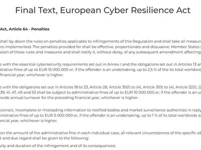 EU cyber rules put crypto wallet makers on 24-hour reporting clock
