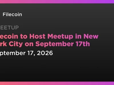 Filecoin to Host Meetup in New York City on September 17th