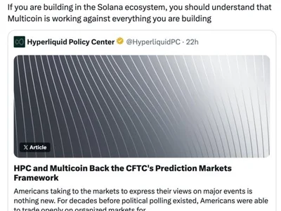 Former Multicoin Co-Founder Says Firm Is 'Working Against' Solana Builders Over Hyperliquid Backing