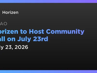 Horizen to Host Community Call on July 23rd