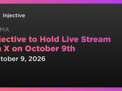 Injective to Hold Live Stream on X on October 9th