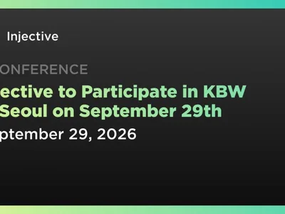 Injective to Participate in KBW in Seoul on September 29th