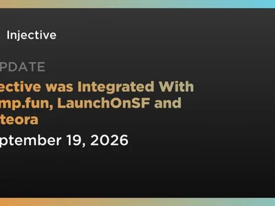 Injective was Integrated With Pump.fun, LaunchOnSF and Meteora