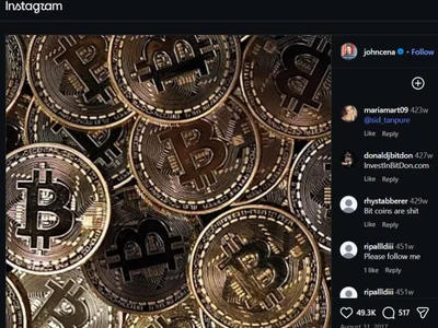 John Cena Once Casually Shared a Bitcoin Stock Photo on Instagram Without Saying a Word — Here’s What $100 Invested into BTC Then Would Be Worth Now