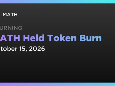 MATH Held Token Burn