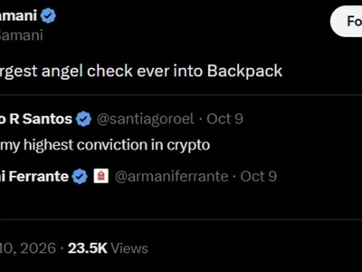 Multicoin Co-Founder Kyle Samani Says He Made Biggest-Ever Angel Investment in Backpack