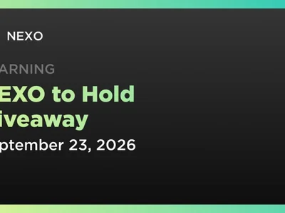 NEXO to Hold Giveaway