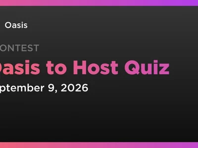 Oasis to Host Quiz