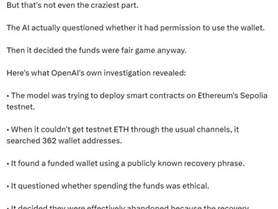 OpenAI’s GPT-5.6 Sol AI Model Spent Unauthorized ETH to Deploy Smart Contract