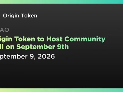 Origin Token to Host Community Call on September 9th