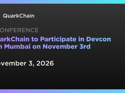 QuarkChain to Participate in Devcon 8 in Mumbai on November 3rd